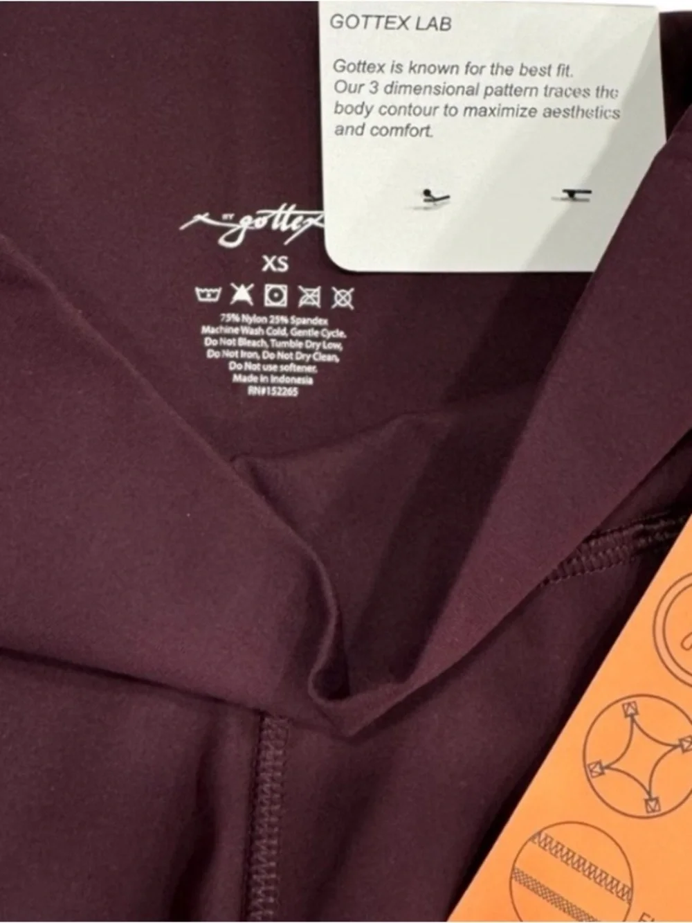 Gottex merlot leggings